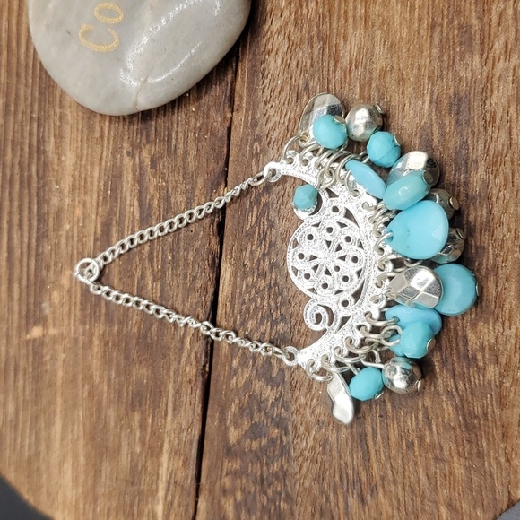 India‎ dangle mermaid blue chandelier pendant